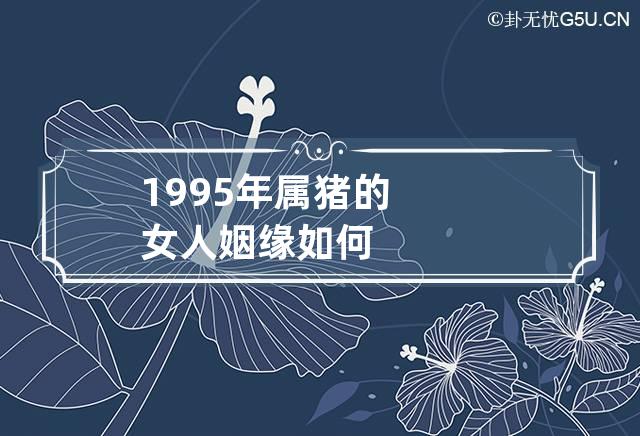 1995年属猪的女人姻缘如何