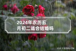 2024年农历五月初二适合结婚吗