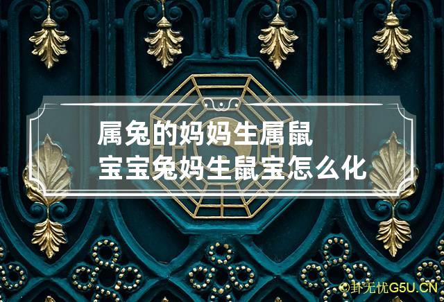 属兔的妈妈生属鼠宝宝 兔妈生鼠宝怎么化解