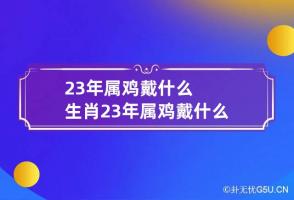 23年属鸡戴什么生肖 23年属鸡戴什么生肖饰品