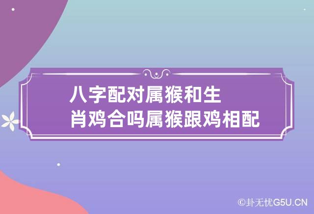 八字配对:属猴和生肖鸡合吗 属猴跟鸡相配吗