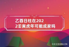 乙酉日柱在2022壬寅虎年可能成家吗 乙酉日生于壬寅月