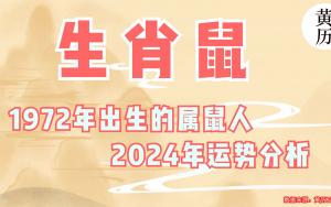 属鼠人2024年吉利和不利方位 西北风险重重